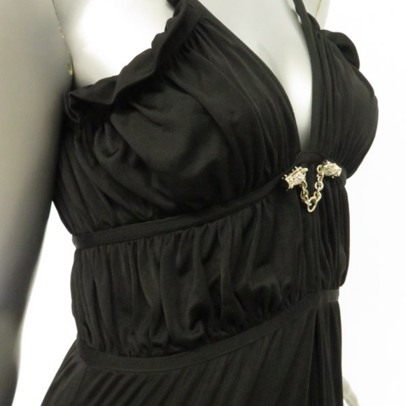 Gucci Dress Black Pleated & Gathered Jersey - Picture 5 of 8